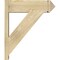 Ekena Millwork Traditional Rough Sawn Arts and Crafts Outlooker, Douglas Fir, 8"W x 26"D x 30"H OUT08X26X30TRA03RDF - alternate 4